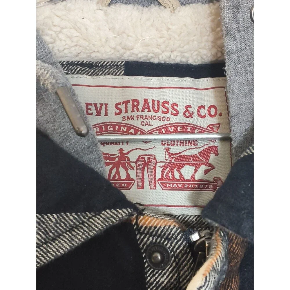levis sherpa  jacket mens large